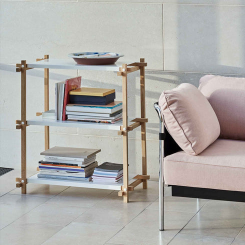 Woody Column Low Shelf